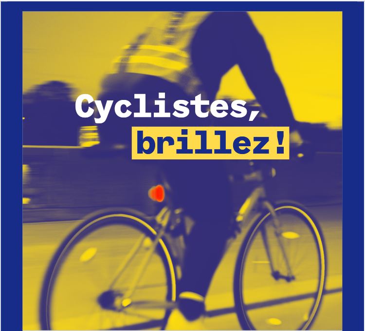 Cyclistes, brillez ! campagne 2024